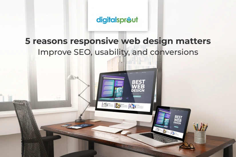 Responsive web design ensuring a seamless experience on every screen.