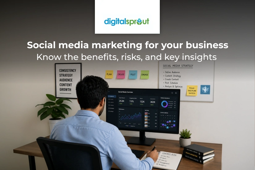 Stop guessing. Start growing with Digital Sprout's social media marketing services.