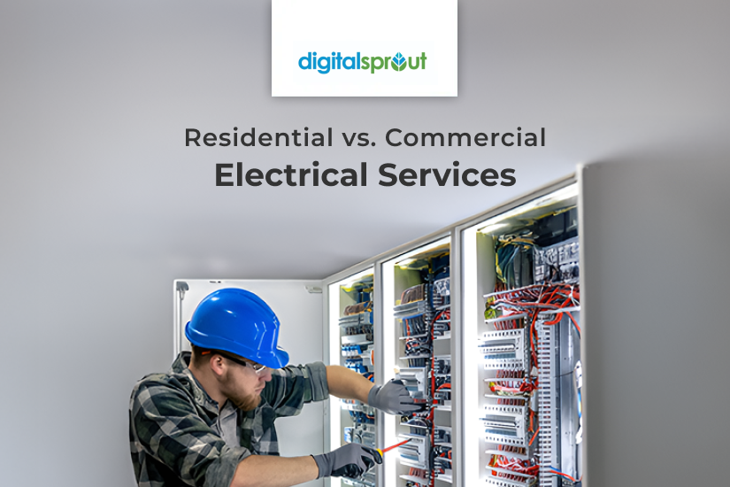 Website targeting residential and commercial electrical clients