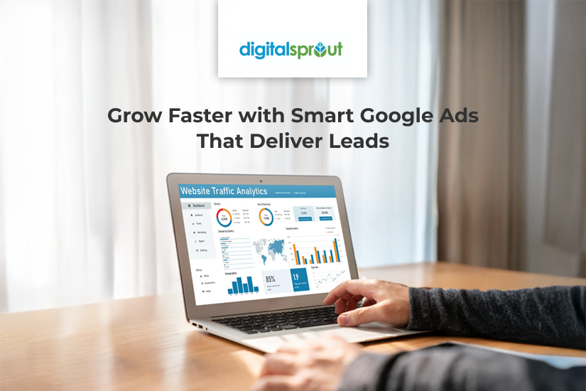 Choose Digital Sprout, a results-driven Google Ads management company for small businesses.