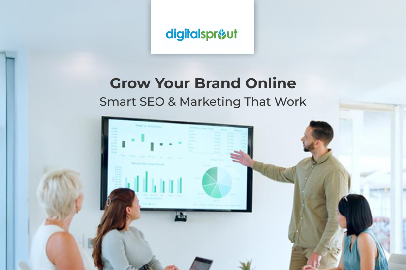 Drive measurable results with Digital Sprout powered by AI in digital marketing.