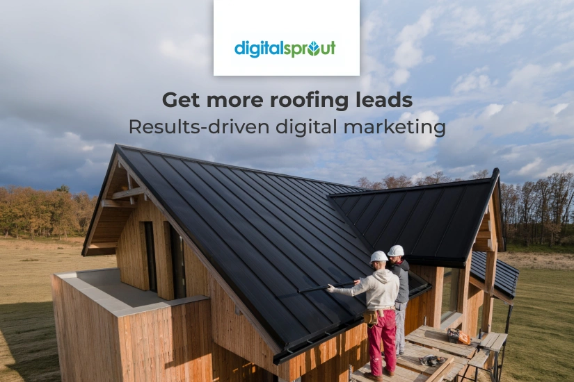 Get a high-performing roofing website with Digital Sprout's website design in Maryland.